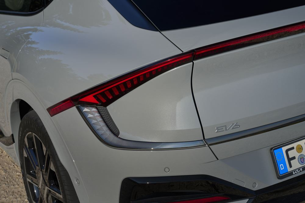 Le Kia EV6 électrique restylé affiche un design extérieur modernisé