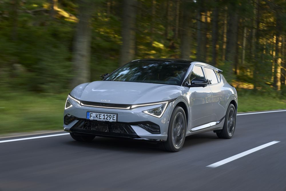 Le Kia EV6 électrique restylé affiche un design extérieur modernisé