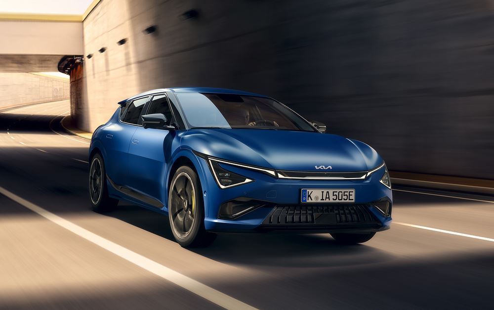 Le Kia EV6 GT délivre une puissance jusqu'à 650 ch en mode Launch Control