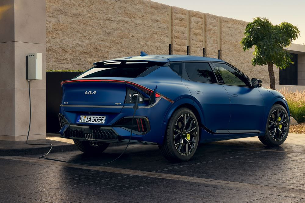 Le Kia EV6 GT délivre une puissance jusqu'à 650 ch en mode Launch Control