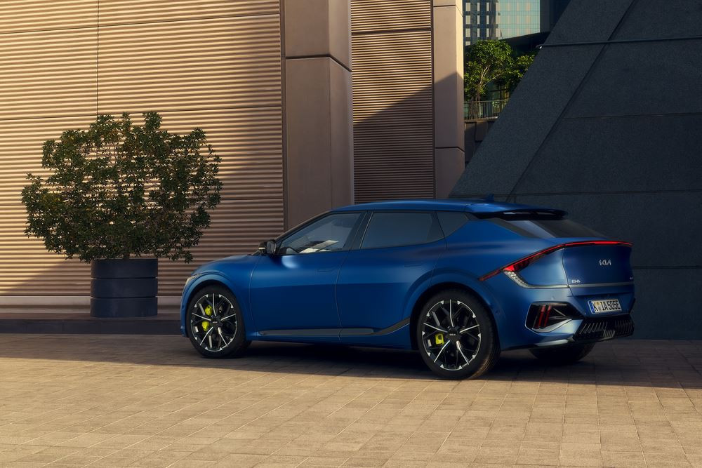Le Kia EV6 GT délivre une puissance jusqu'à 650 ch en mode Launch Control