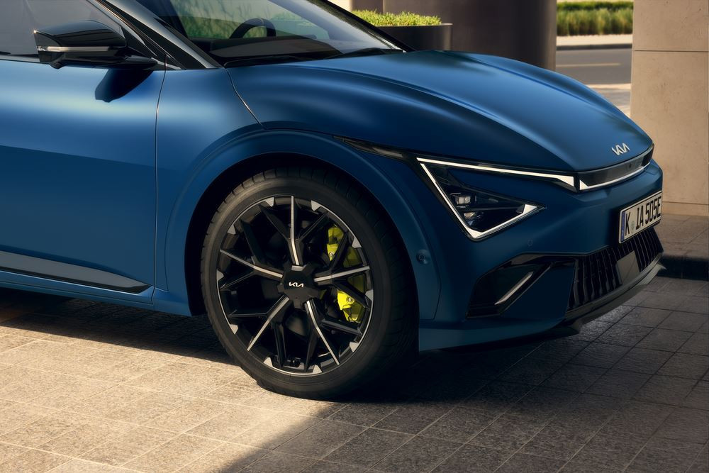 Le Kia EV6 GT délivre une puissance jusqu'à 650 ch en mode Launch Control