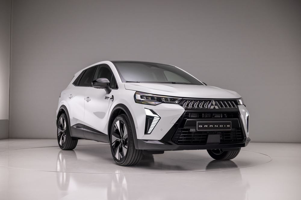 Le SUV compact Grandis affiche l'ADN stylistique de la marque Mitsubishi