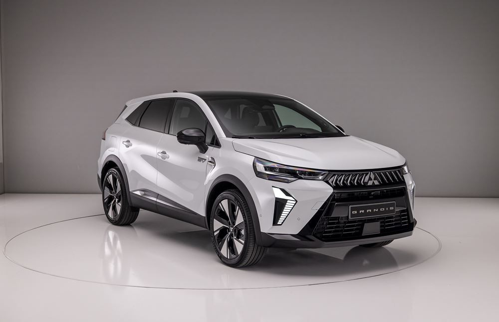 Le SUV compact Grandis affiche l'ADN stylistique de la marque Mitsubishi