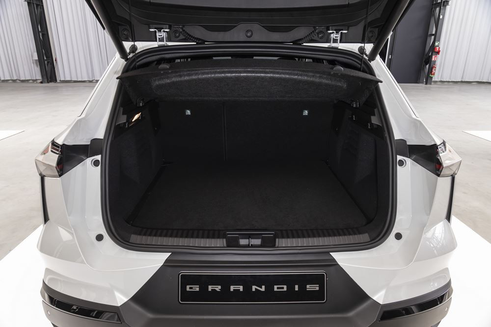 Le SUV compact Grandis affiche l'ADN stylistique de la marque Mitsubishi