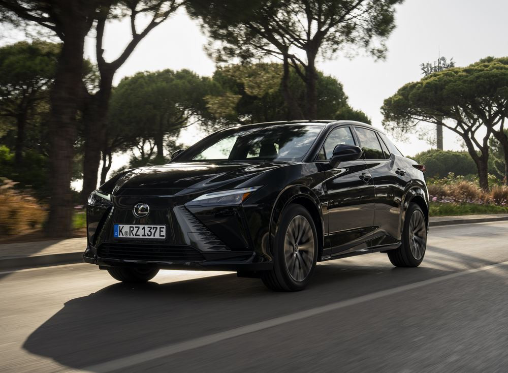 Le SUV électrique Lexus RZ bénéficie d'un groupe motopropulseur optimisé