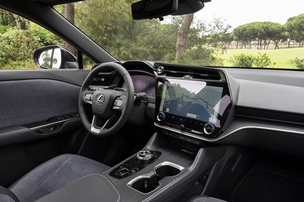 Le SUV électrique Lexus RZ bénéficie d'un groupe motopropulseur optimisé