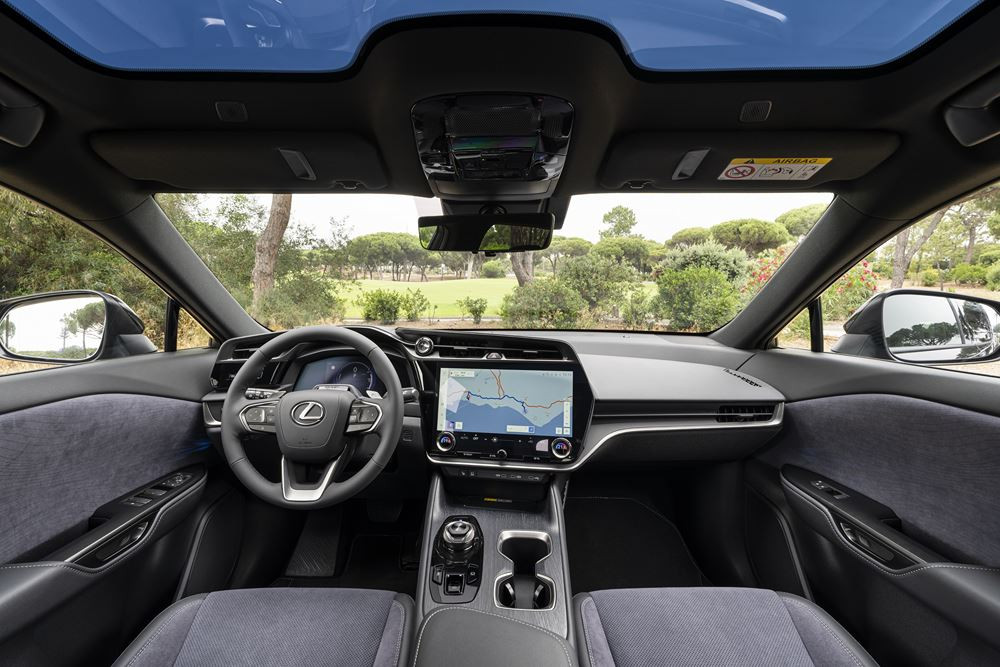 Le SUV électrique Lexus RZ bénéficie d'un groupe motopropulseur optimisé