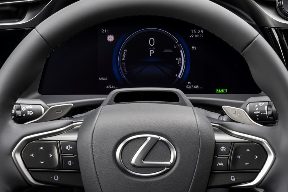 Le SUV électrique Lexus RZ bénéficie d'un groupe motopropulseur optimisé