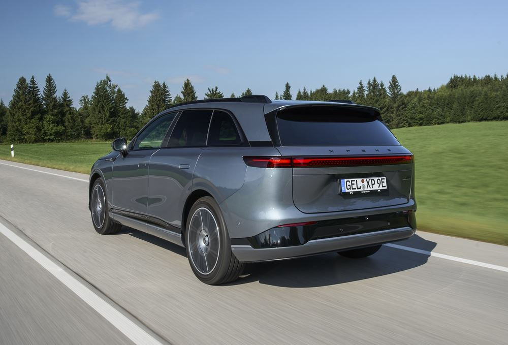 Le grand SUV XPeng G9 affiche une puissance de charge maximale de 525 kW