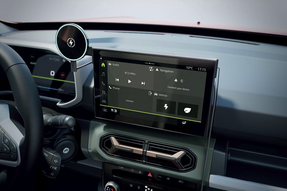 La petite citadine électrique Dacia Spring reçoit une plateforme mise à jour