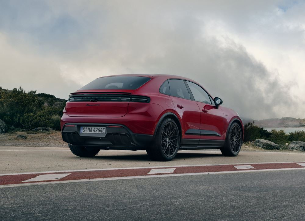 Le Porsche Macan GTS électrique embarque un moteur haute performance pouvant atteindre 571 ch