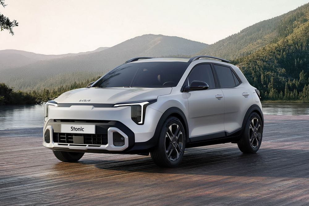 Le crossover urbain Kia Stonic restylé affiche une identité stylistique affirmée