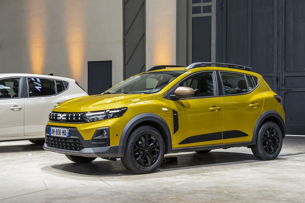 La berline polyvalente typée outdoor Dacia Sandero Stepway offre plus d'agrément de conduite
