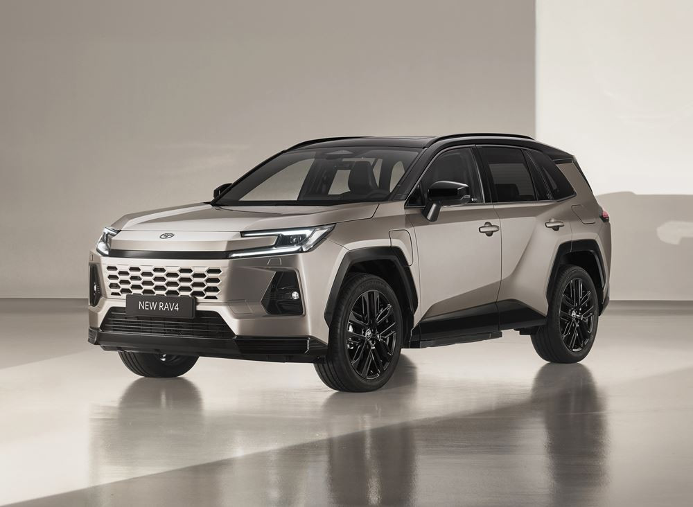 La sixième génération du Toyota RAV4 Hybride arbore un design extérieur robuste