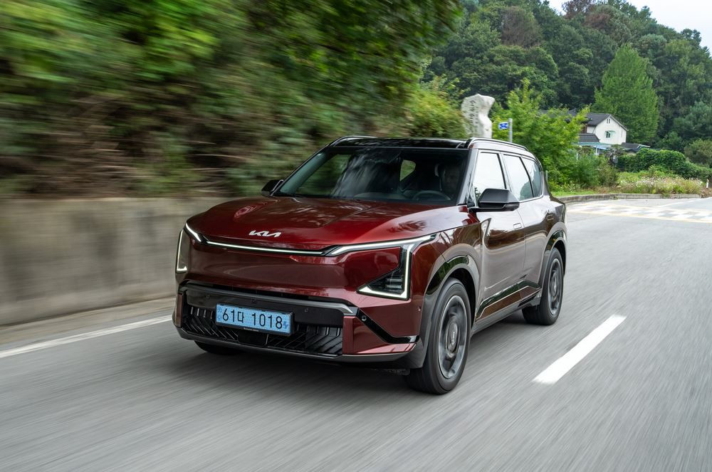 Le SUV électrique du segment C Kia EV5 affiche une silhouette affirmée