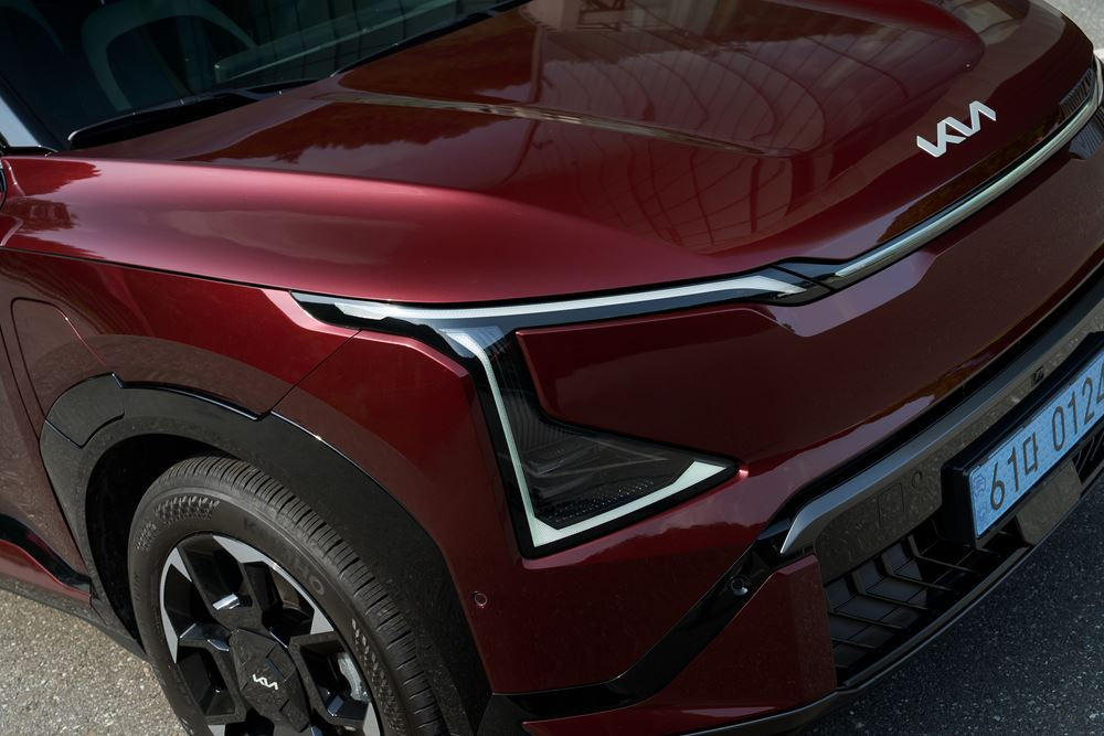 Le SUV électrique du segment C Kia EV5 affiche une silhouette affirmée