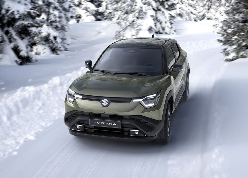 Le Suzuki e Vitara repose sur la plateforme Heartect-e spécialement développée