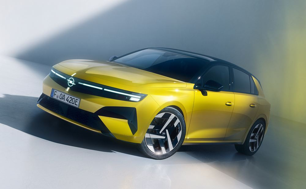L'Opel Astra Electric 115 kW 58 kWh offre jusqu'à 454 km d'autonomie WLTP