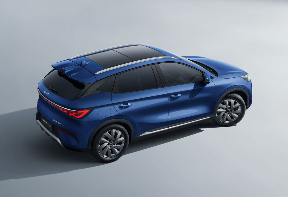 Le SUV compact électrique Byd Atto 3 repose sur une architecture électrique 800 V
