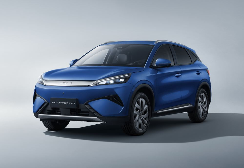 Le SUV compact électrique Byd Atto 3 repose sur une architecture électrique 800 V