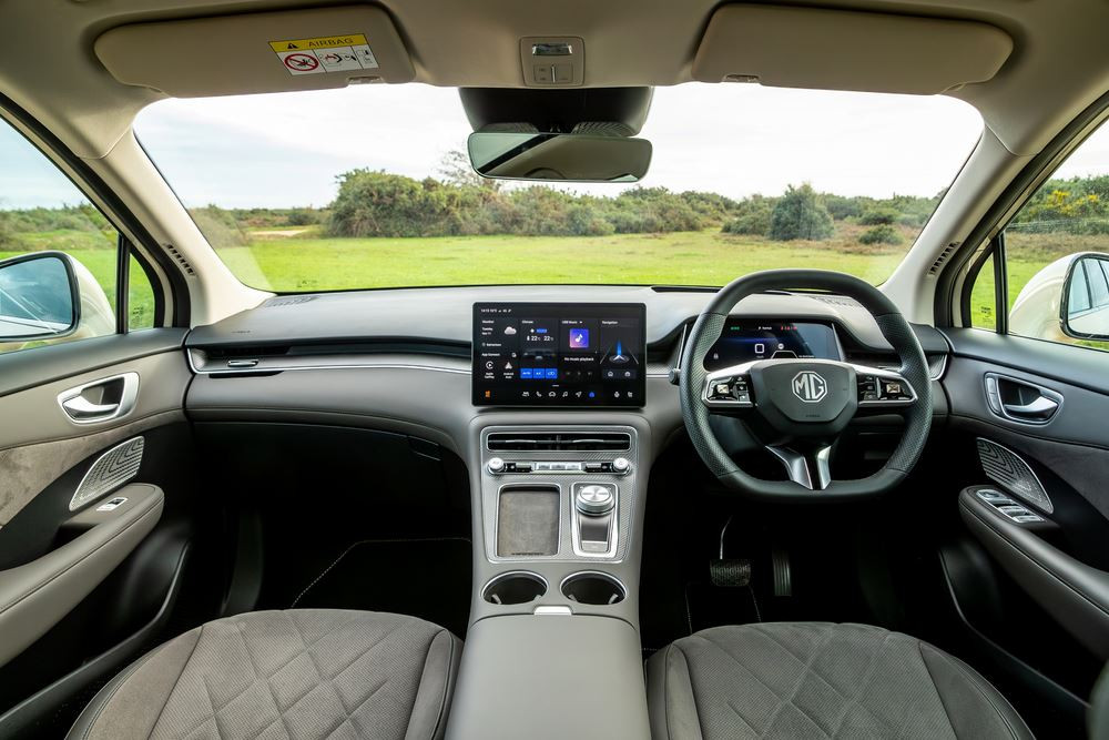 Le SUV électrique de taille intermédiaire MGS6 EV affiche jusqu'à 530 km d'autonomie WLTP