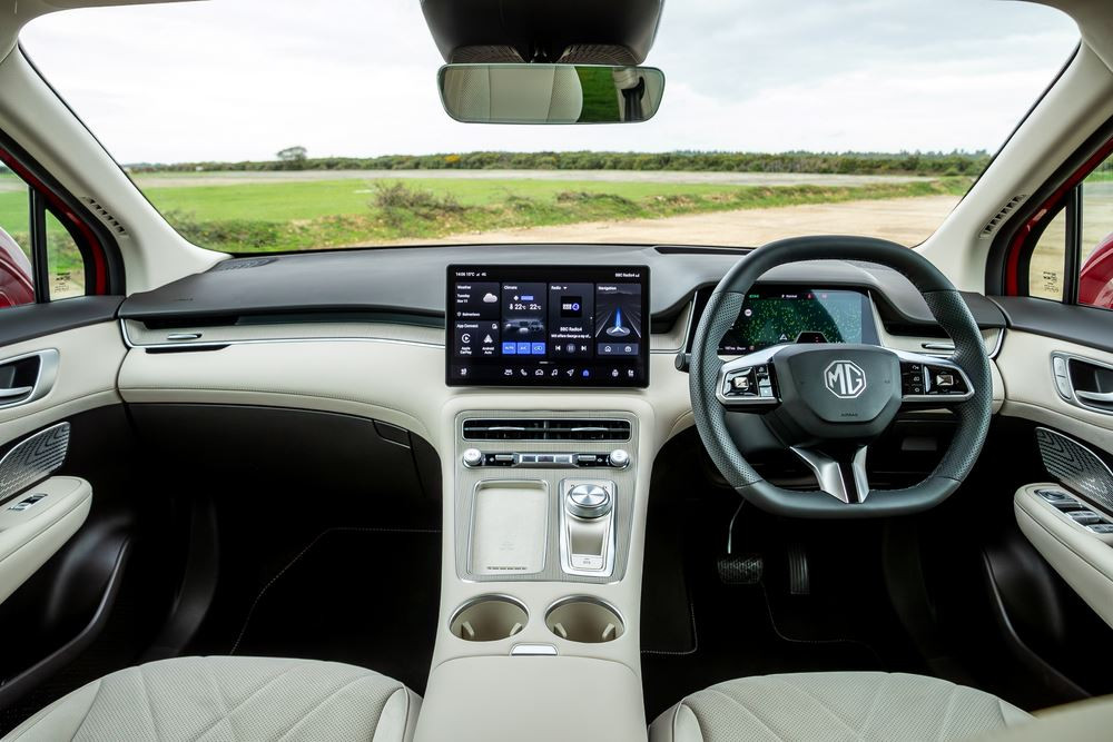 Le SUV électrique de taille intermédiaire MGS6 EV affiche jusqu'à 530 km d'autonomie WLTP