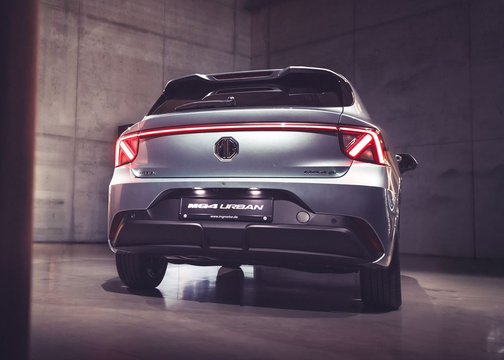 La berline compacte MG4 EV Urban vise les automobilistes à la recherche de leur premier véhicule électrique