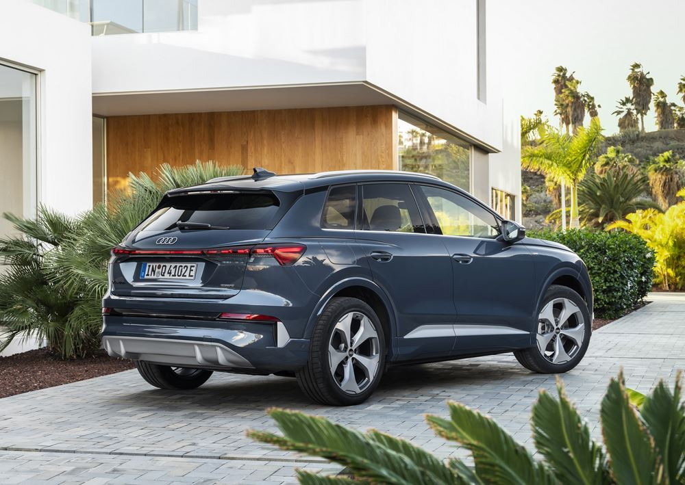 L'Audi Q4 e-tron électrique s'offre une série de nouvelles fonctionnalités