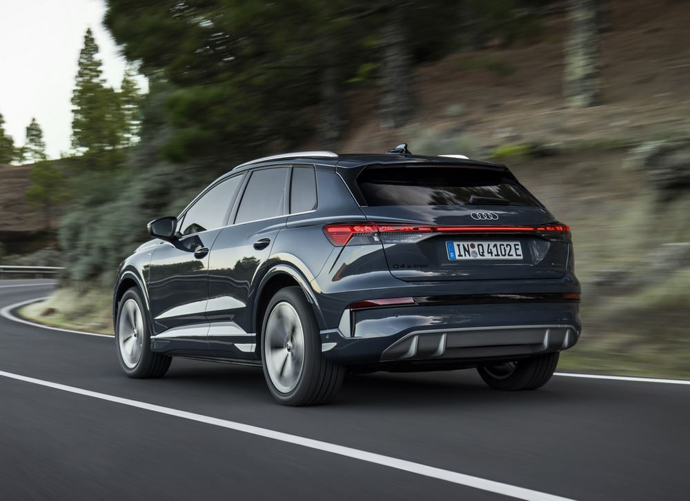 L'Audi Q4 e-tron électrique s'offre une série de nouvelles fonctionnalités