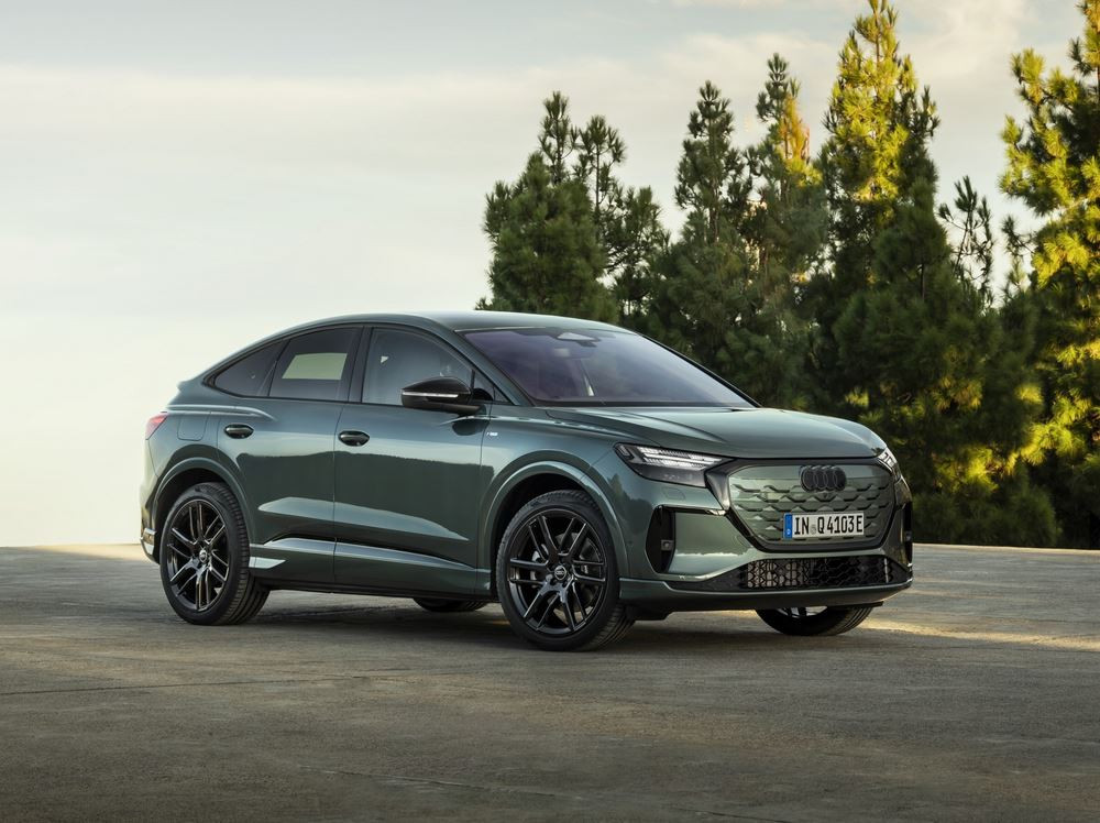 L'Audi Q4 Sportback e-tron électrique bénéficie de nouvelles fonctionnalités