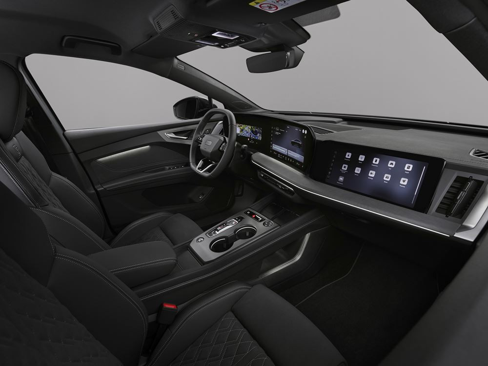 L'Audi Q4 Sportback e-tron électrique bénéficie de nouvelles fonctionnalités