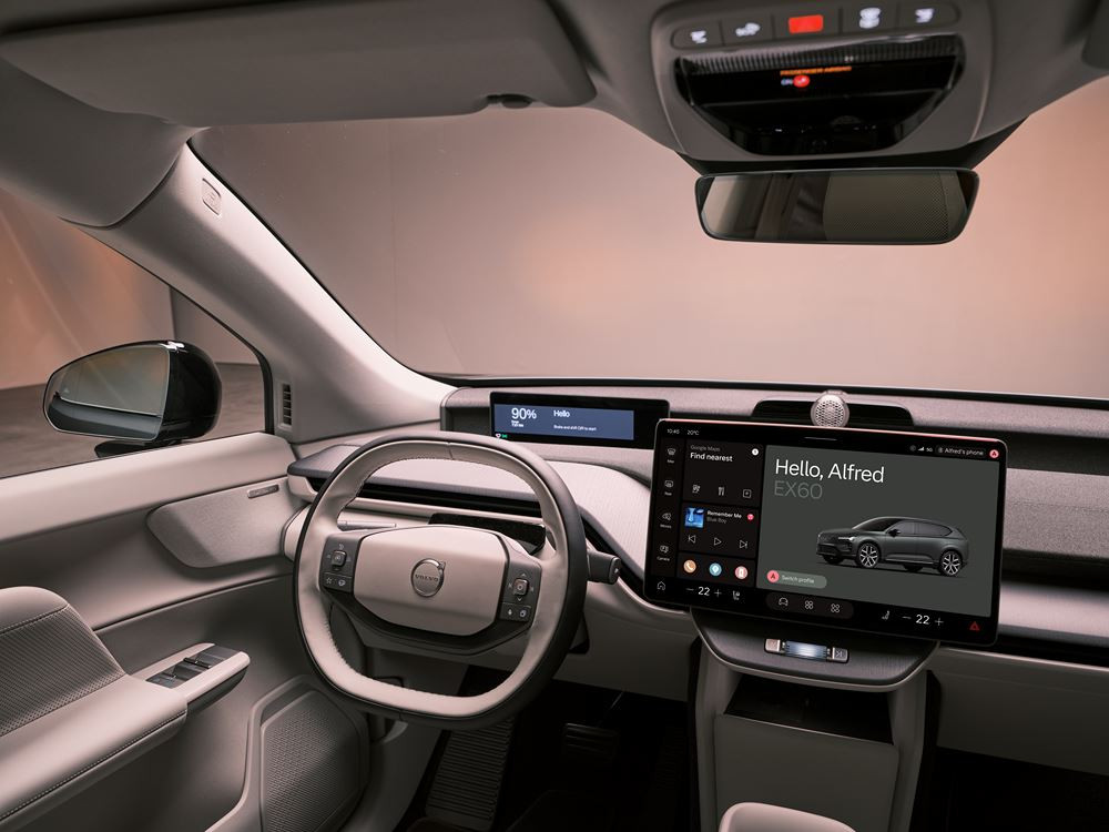 Le SUV électrique à transmission intégrale Volvo EX60 peut parcourir jusqu'à 810 km avec une charge