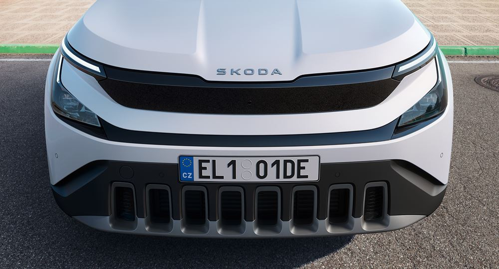 Le crossover urbain électrique Skoda Epiq adopte le langage stylistique Modern Solid