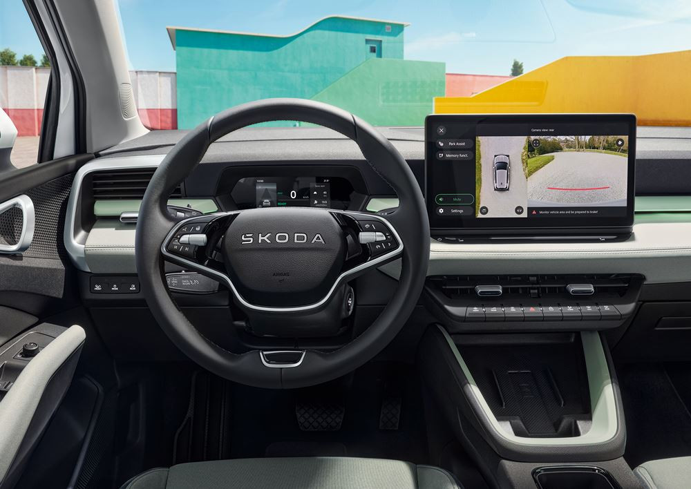 Le crossover urbain électrique Skoda Epiq adopte le langage stylistique Modern Solid