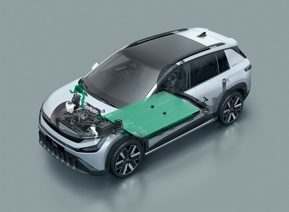 Le crossover urbain électrique Skoda Epiq adopte le langage stylistique Modern Solid