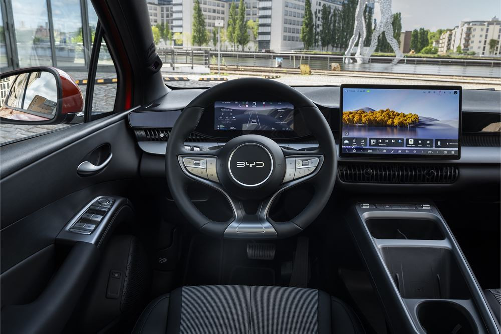 La citadine hybride rechargeable Byd Dolphin G DM-i revendique une autonomie électrique allant jusqu'à 109 km