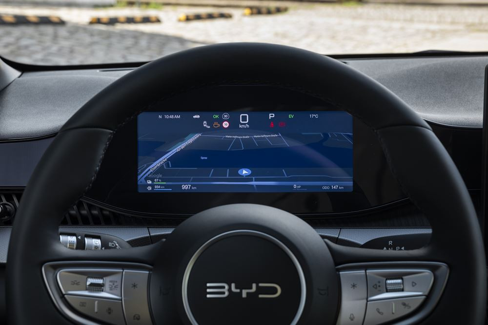 La citadine hybride rechargeable Byd Dolphin G DM-i revendique une autonomie électrique allant jusqu'à 109 km