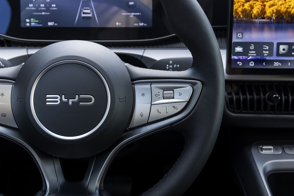La citadine hybride rechargeable Byd Dolphin G DM-i revendique une autonomie électrique allant jusqu'à 109 km