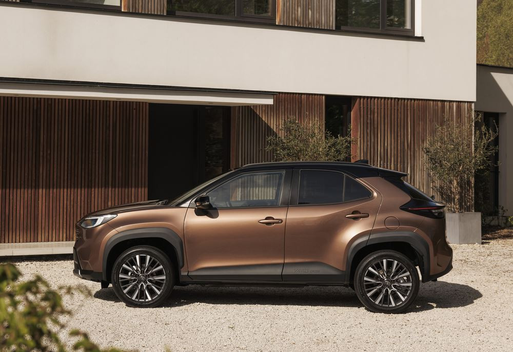 Le SUV urbain Toyota Yaris Cross mis à jour en approche