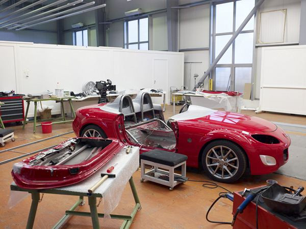 Découvrez en images la conception du show car Mazda MX-5 Superlight