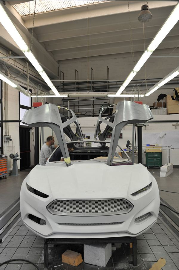 Découvrez en images le making of du concept Evos de Ford