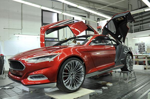 Découvrez en images le making of du concept Evos de Ford