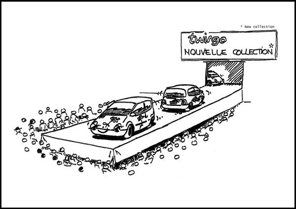 Les moments forts de la vie de la Renault Twingo