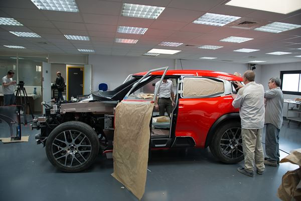 Les coulisses de la création du concept-car Citroën Aircross