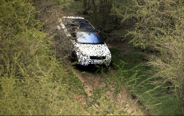 Le Range Rover Evoque Cabriolet en phase de test