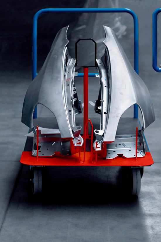 La nouvelle Alpine adopte une carrosserie en aluminium