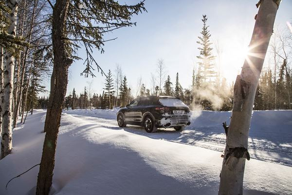 Le Porsche Cayenne termine sa phase de tests