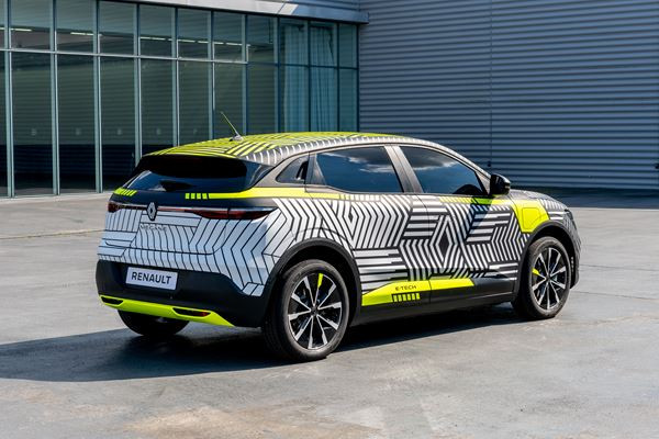 La Renault Mégane E-Tech électrique en phase de test