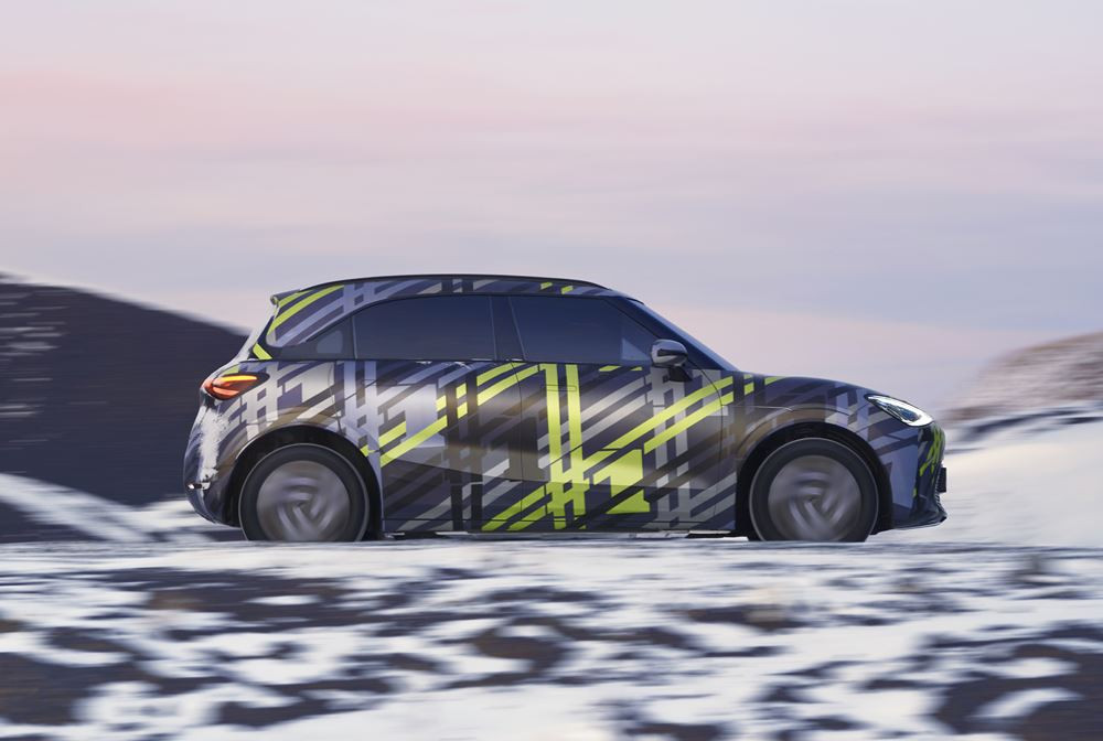 La smart #1 entièrement électrique passe une série d’essais de grand froid